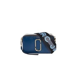 Marc Jacobs Snapshot Crossbody Bag New Blue Sea Multi Saffiano Leather M0014146